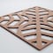 Ekena Millwork Large Garland Decorative Fretwork Wood Wall Panels, Wood (Paint Grade), 23 3/8"W x 23 3/8"H x 3/8"T WALW24X24X0375GRDMF - alternate 2